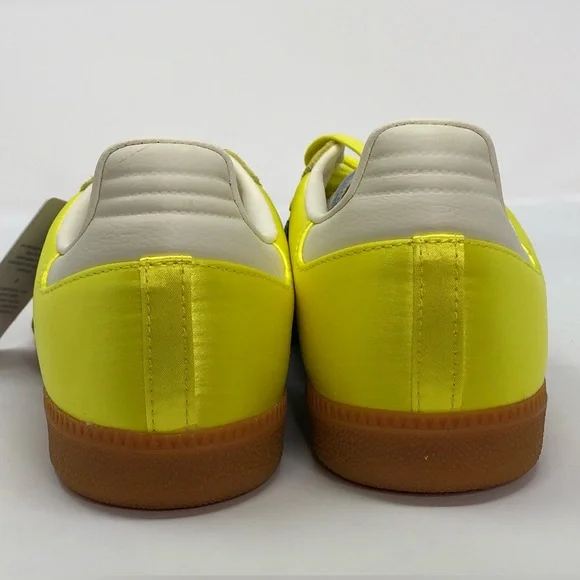 Adidas Women’s Samba OG Shock Yellow Night Indigo JI2594 - Size 10.5 - Picture 4 of 14